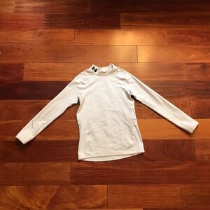 Boys' Youth Under Armour Long Sleeve Coldgear Fitted Shirt